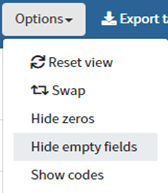 Extract from the cube