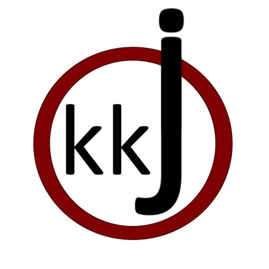 Koulukodin jälkeen -logo eli KKJ.