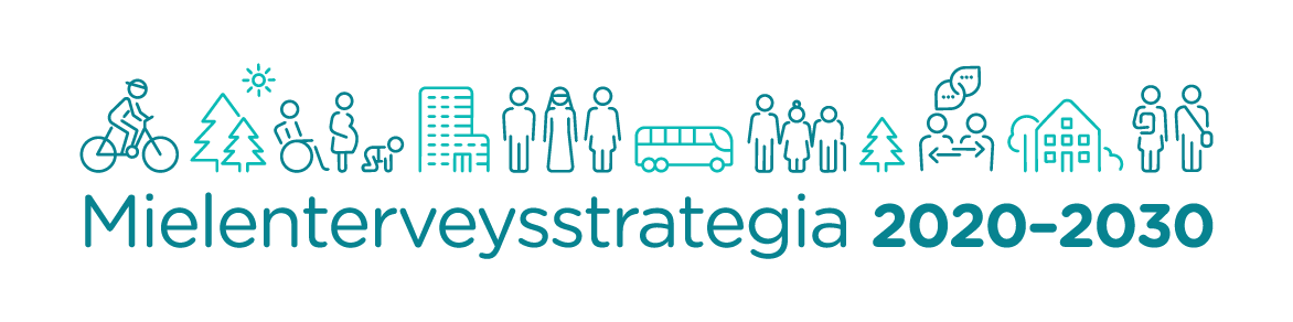 Mielenterveysstrategian logo.