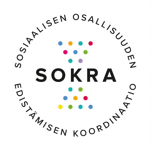 Sosiaalisen osallisuuden edistämisen koordinaatiohanke - Sokran logo