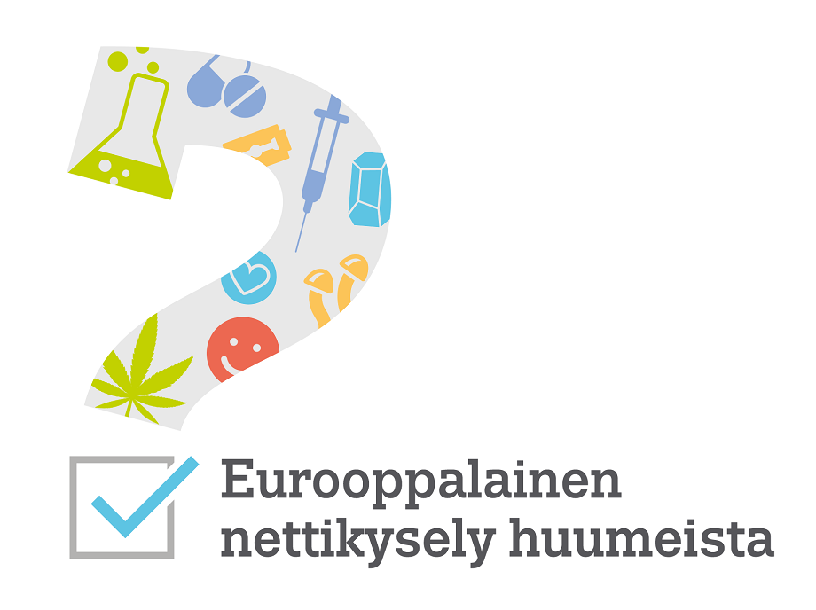 Eurooppalainen nettikysely huumeista -logo