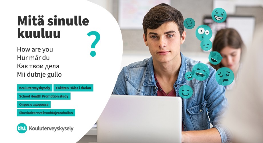 Kouluterveyskyselyn juliste kouluihin: Mitä sinulle kuuluu? 