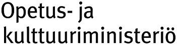 Opetus- ja kulttuuriministeriön logo
