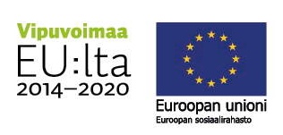 Logot: Vipuvoimaa EU:lta 2014-2020 ja Euroopan unionin Euroopan sosiaalirahasto.