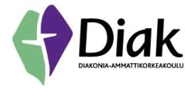 DIAK logo.