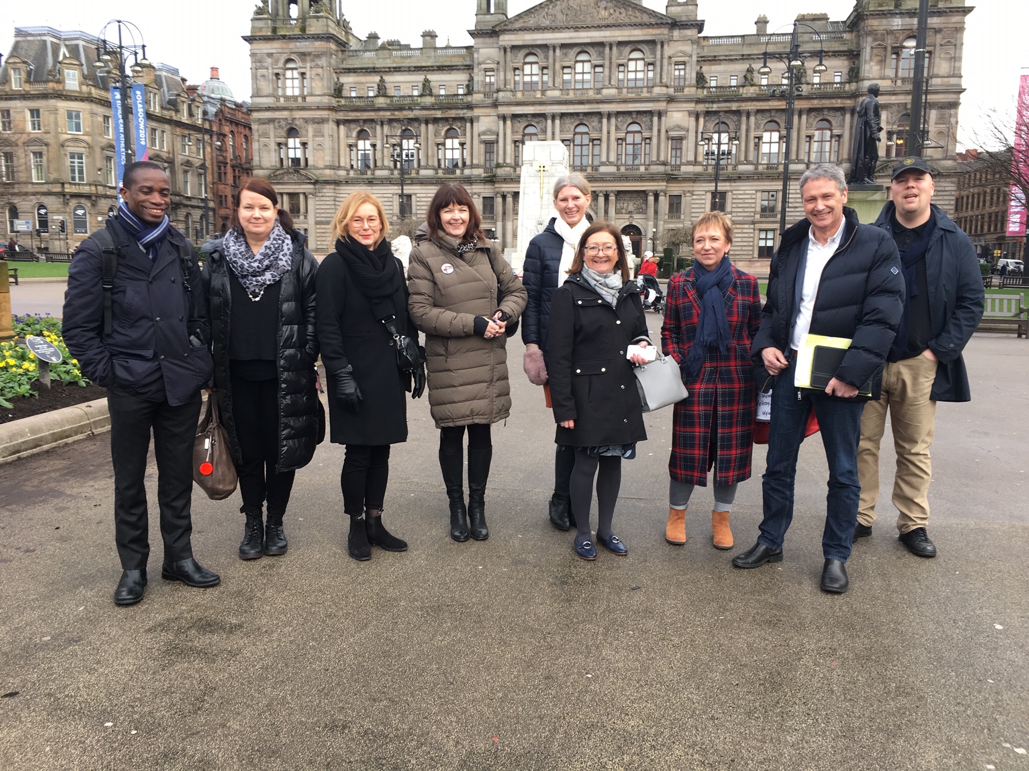 Opintomatkalaiset Skotlannissa