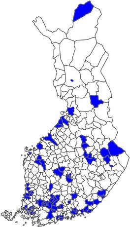 FinTerveys-tutkimuksen tutkimusalueet