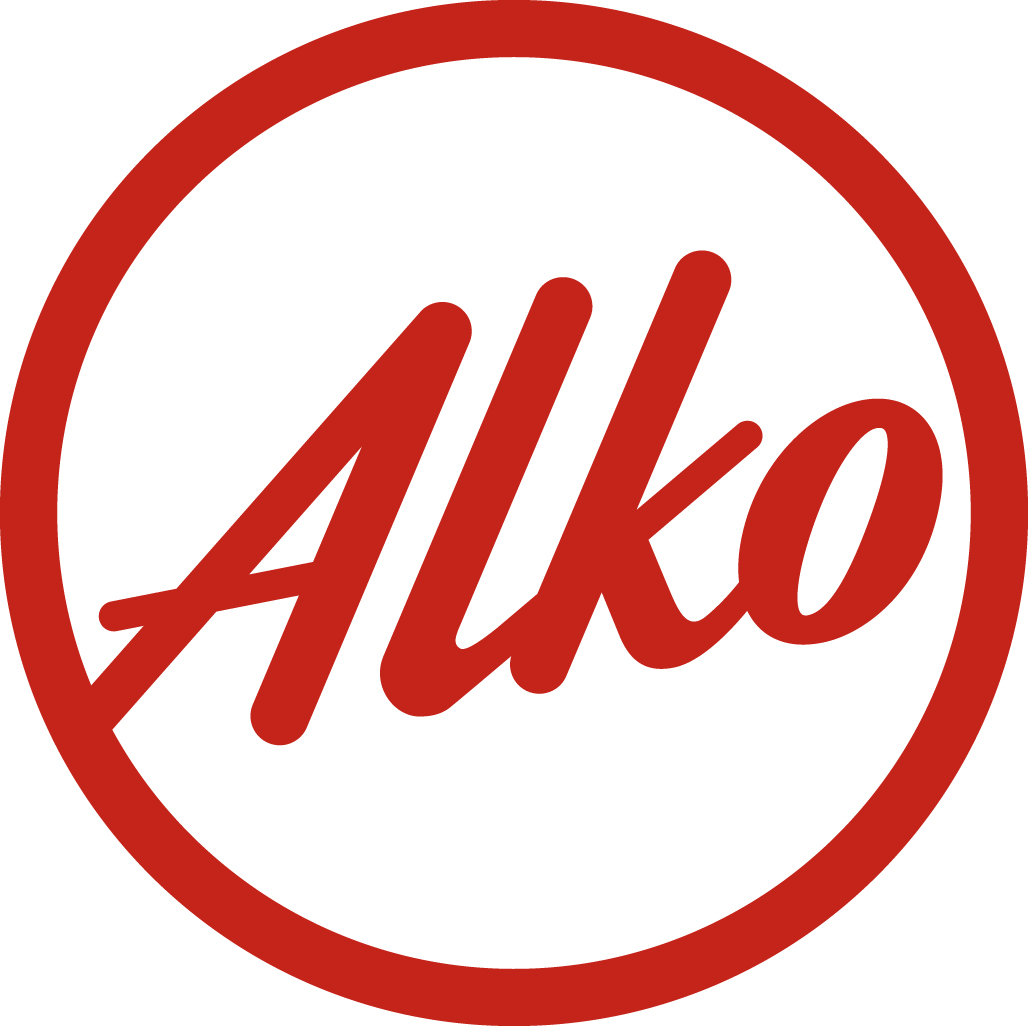 Alkon logo.