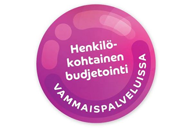 Henkilökohtaisen budjetoinnin kokeiluhankkeen logo