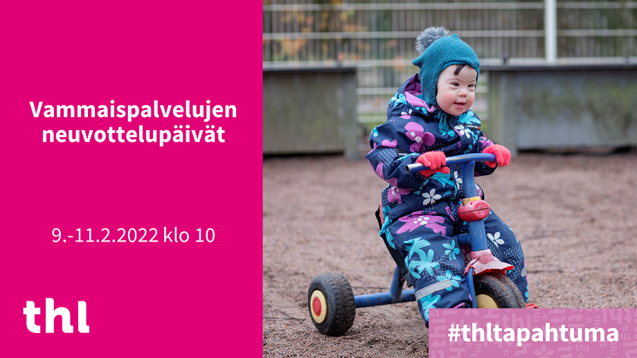 Vammaispalvelujen neuvottelupäivät 9.-11.2.2022 klo 10