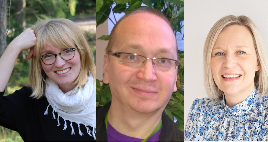 Artikkelin kirjoittajat Reetta Nick, Tapani Kauppinen ja Miia Pauna.