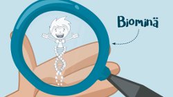 Lue lisää lasten osallistumisesta biopankkitoimintaan ja katso Biominä-video.
