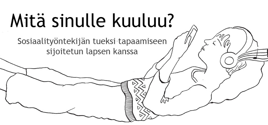 Nuori kuuntelee musiikkia