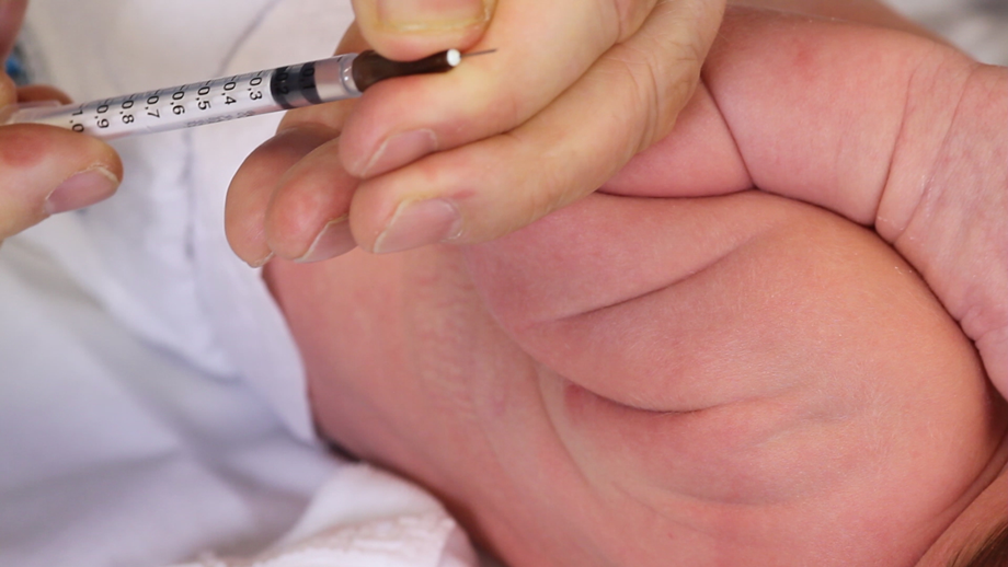 Kuva BCG-rokoteruiskusta