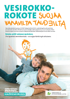 Vesirokkorokote suojaa vakavilta taudeilta.