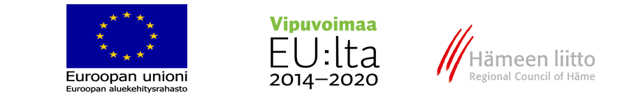 hankkeen rahoittajien logot. tieto löytyy tekstistä.
