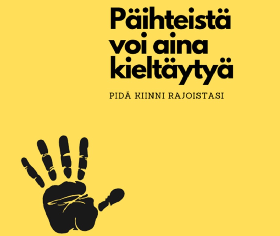 Päihteistä voi aina kieltäytyä.