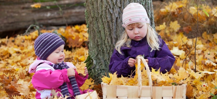 Children playing outdoors.