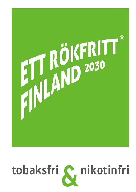 Logo ett rökfritt Finland 2030.