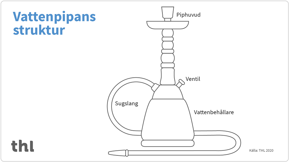Vattenpipans struktur.