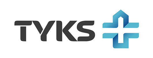 TYKS logo.