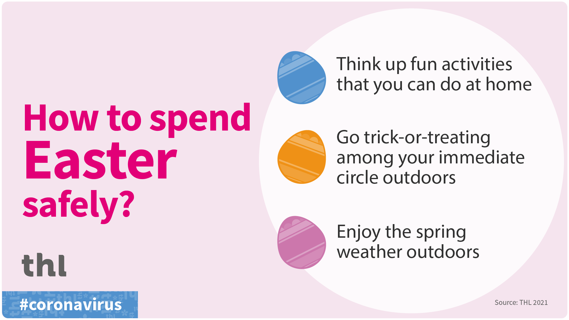 How to spend Easter safely?