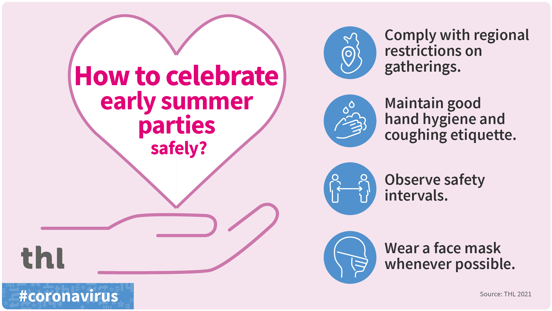 How to celebrate summer parties safely?