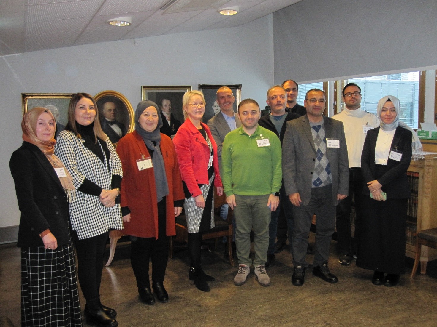 Group of specialists from Türkiye visiting THL.