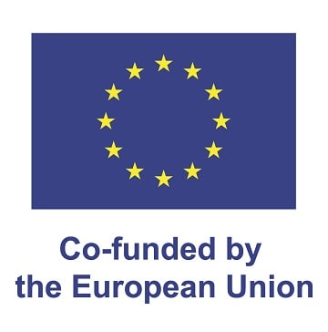 Logo: The European flag and text Co-funded by the EU.