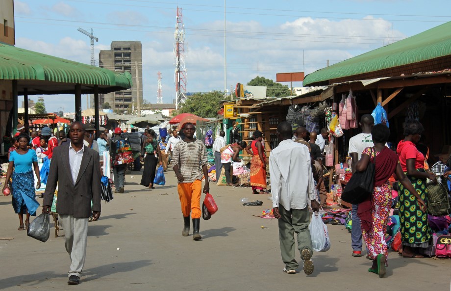 market in Lusaka