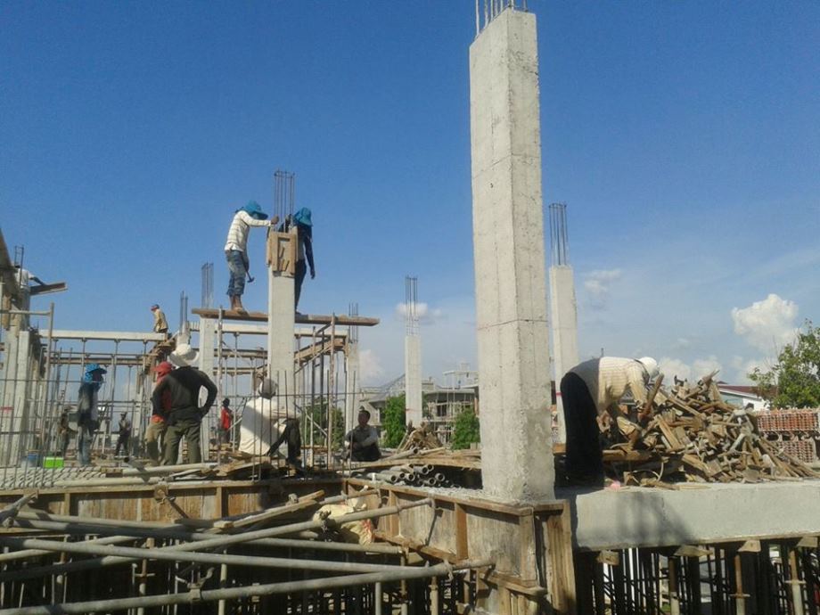 Picture from a construction site.