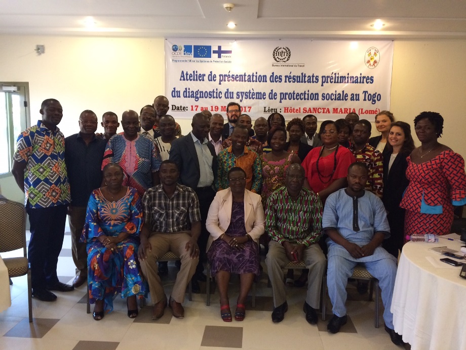 Participants at the second workshop held in Lome in May 2017.