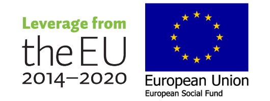 European social Fund's logo.