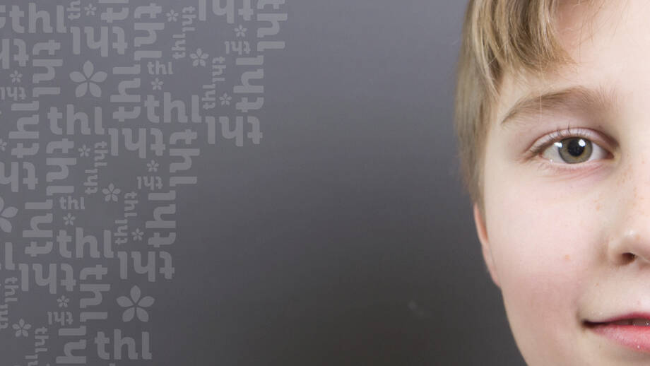 A close-up picture of the child