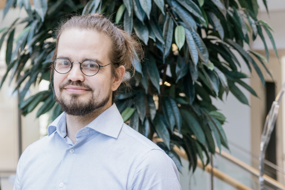 Researcher Joonas Uotinen.