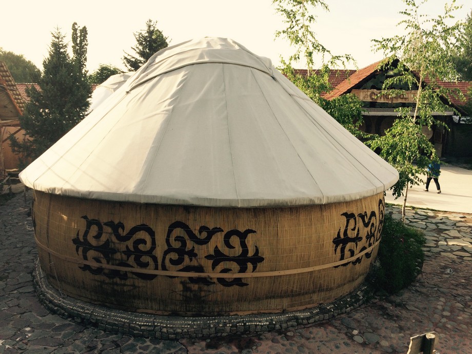 Kirgisian dwelling.