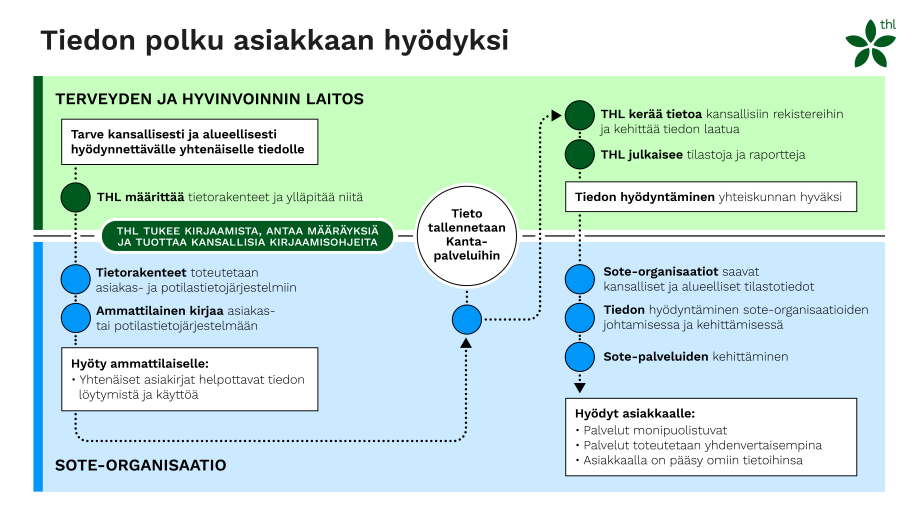 Tiedon polun infograafi: sisällön tarkka kuvaus Julkarissa.