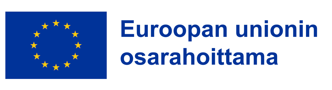 Lippulogo, Euroopan unionin osarahoittama.