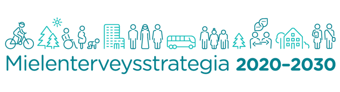 Mielenterveysstrategia logo.
